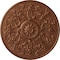 Ekena Millwork Versailles Ceiling Medallion (Fits Canopies up to 3 1/4"), 33"OD x 1 3/4"P, Polished Copper CM33VEPOS - alternate 1